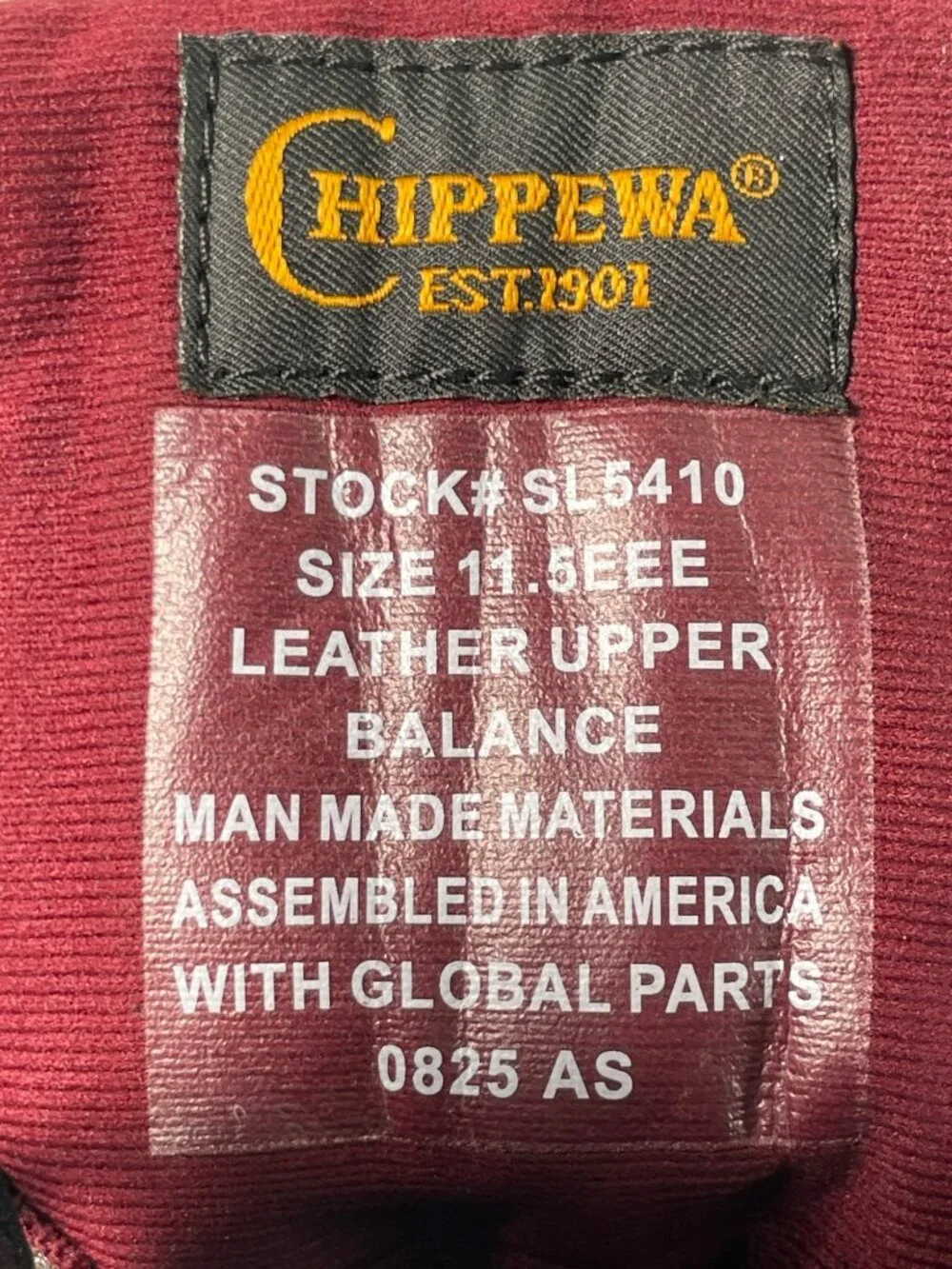 Chippewa Super Logger Black 9